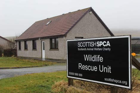 The SSPCA wildlife rescue unit at Gott, which the charity is planning to close early next year.