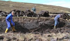 High energy prices are sending some islanders back to the peat hill.