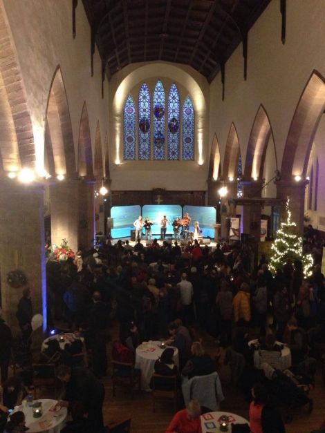 The historic Greyfriars Kirk provided a grand setting for Shet:Land.