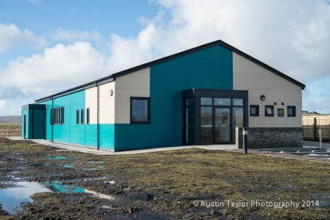 The new £1.2million Lerwick observatory - Photo: Austin Taylor