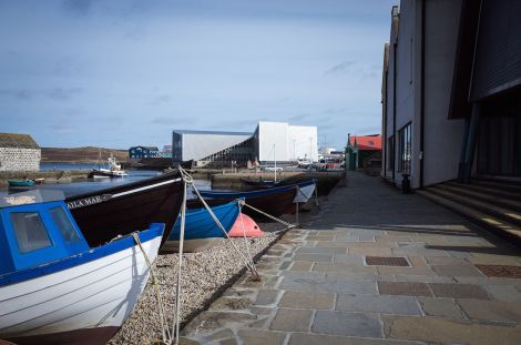 The view from the museum towards Mareel. Photo John Carolan