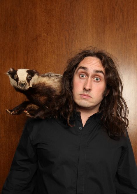 Popular Geordie comedian Ross Noble.