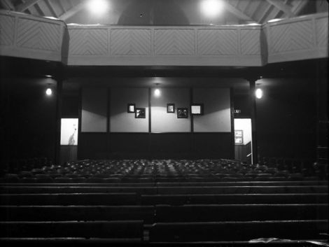 The old North Star picture house. Photo courtesy of Shetland Museum and Archives.