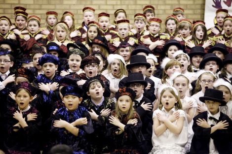 A performance of ‘The Curse of the MacCabbra Opera House’ in Falkirk. Photo: Eamonn McGoldrick.