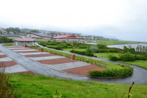 The Clickimin campsite is to be demolished to make way for the new Anderson High School. Photo: Shetnews