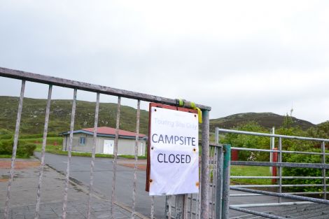 The campsite was run by Shetland Recreational Trust before it sold the land to the SIC in March. Photo: Neil Riddell/Shetnews