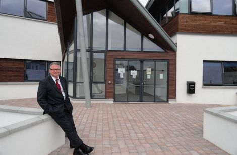 Alistair Buchan pictured outside the SIC's North Ness HQ during his stint as chief executive.