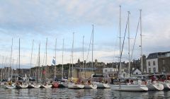 Yachts in Lerwick Harbour last June. Another busy season is expected this summer. Photo: Ian Leask