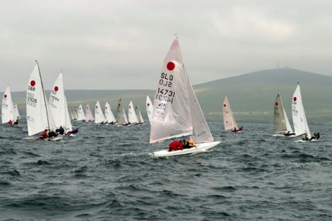 The European Fireball Championship was last held in Shetland in 2003