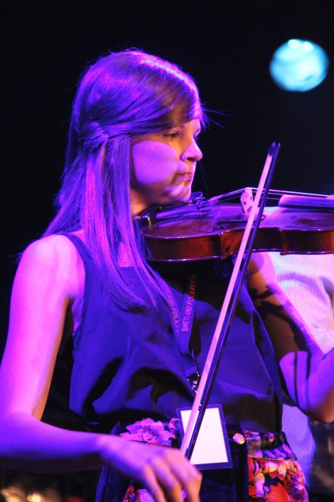 Young Fiddler of the Year Sophie Moar sees it as an "exciting challenge".