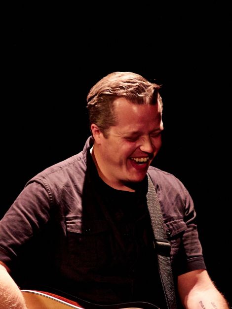 One of the Americana scene's rising stars, Jason Isbell, on stage before a 200-strong crowd at Mareel on Tuesday night. Photo: Chris Brown