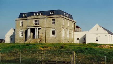 The secondary school on Whalsay.