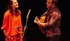 An engaging and entertaining live act: Rachel Sermanni and Colin Macleod at Tuesday night's concert - Photo: Chris Brown