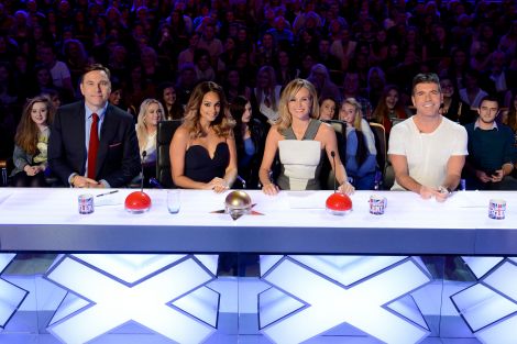 The judging panel on the last series of ITV's Britain's Got Talent.