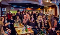 A packed Lerwick Boating Club during last year's Oxjam. Photo: Chris Brown