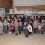 Iain Gulland (centre) with the winners of this year's Shetland Environmental Awards at the Shetland Museum and Archives on Wednesday - Photo: Austin Taylor