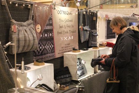 Oo'nique handbags: Shetland tweed is not getting the attention it deserves - Photos: Hans J Marter/ShetNews