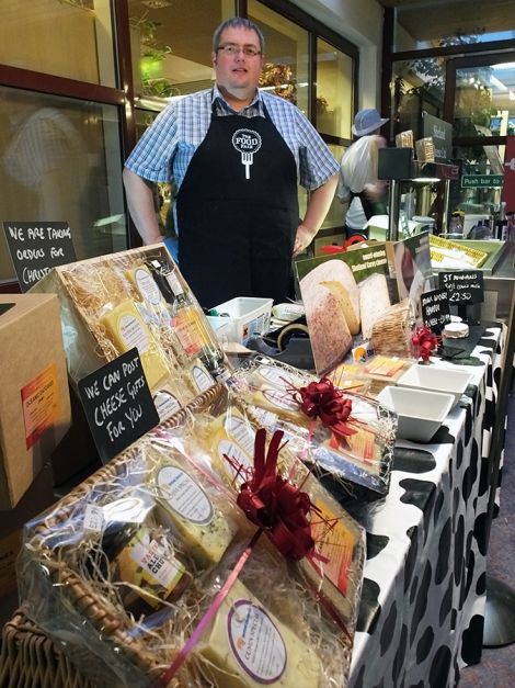 Jay Hawkins of Shetland Cheese.