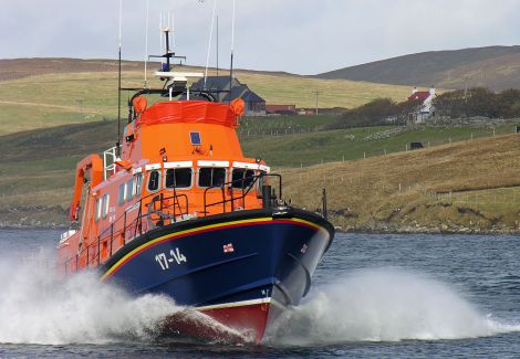 Aith lifeboat - Photo: ShetNews