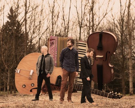 Scottish trio Lau, from left - Aidan O'Rourke, Kris Drever and Martin Green. Photo: David Angel