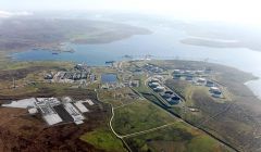 Sullom Voe oil terminal in Shetland is to shrink its contingent of office staff.