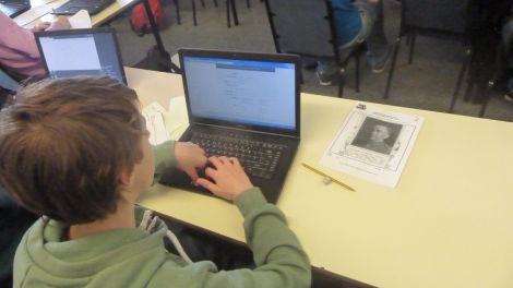 Pupils have been researching profiles of Shetland personnel involved in the First World War.