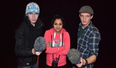 Presenting The Youth of Today are (from left) Tom Jamieson, Mona Zuberi and Luke Aquilina - Photo: BBC