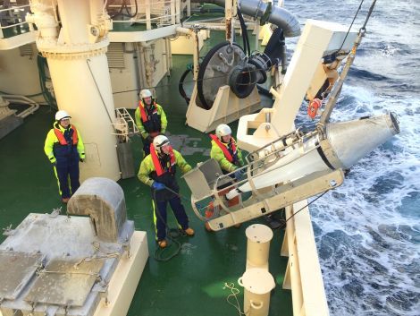 Marine Scotland scientists were carrying out a mackerel egg survey. Photo: Colin Leask