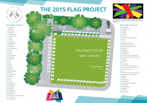 Flag project map - Image: UK Parliament 