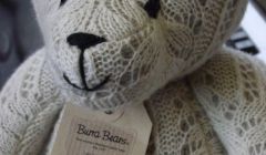 Unbearably cute: The teddy gifted to the royal couple.