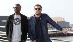 Black Grape's rapper Kermit and singer Shaun Ryder.