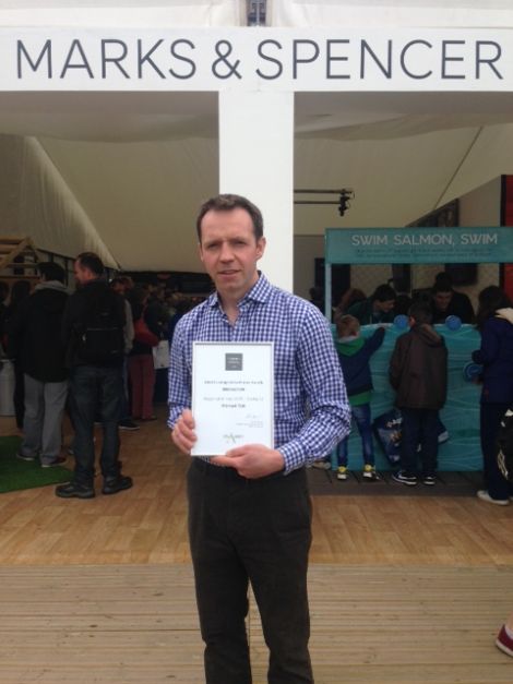 Shetland Mussels managing director Michael Tait.