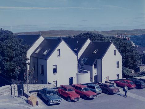 Completed in 1982 John Jamieson Closs was Hjaltland Housing's first completed development - Photo: Dennis Coutts.