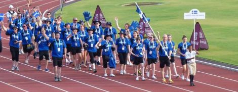 Team Shetland – Forty five competitors and officials travelled to Bermuda for the last Games in 2013. Team Shetland will be over three times larger this year, with 142 competitors and officials. Photo courtesy of SIGA