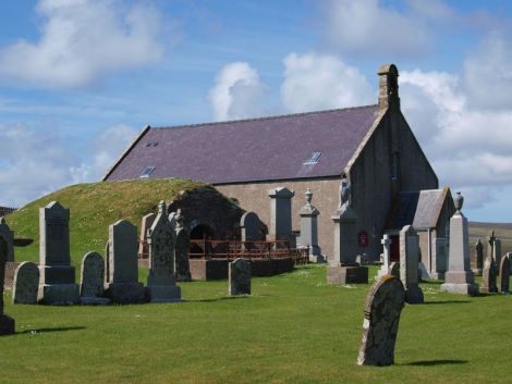 Tingwall kirk, one of many to receive funding from the Shetland Churches Council Trust.