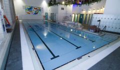 The swimming pool at the West Mainland Leisure Centre in Aith. Photo: SRT