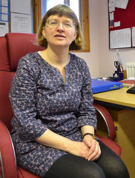 Lerwick Citizens Advice Bureau manager Karen Eunson: “Every time it always seems to be children, disabled people, the poorest folk". Photo: Shetnews/Neil Riddell