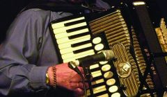 Jim Halcrow was a staple of the traditional music scene for more than 60 years. He's pictured here at Clickimin during the Fiddle and Accordion Festival.