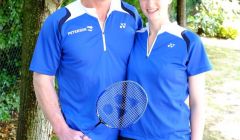 Team Shetland mixed doubles pair, father and daughter Gordon Keith and Shona Mackay, beat Greenland to reach tomorrow's final. Photo: Shetland Island Games Association