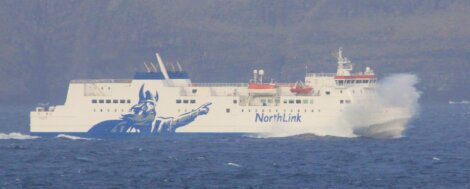 Rolling, rolling, rolling. Passengers feared the NorthLink ferry was going to capsize on Wednesday night before the captain regained control of the vessel with 500 passengers on board.