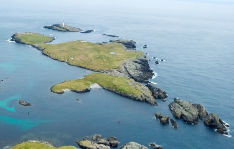 The island of Grunay - yours for £85,000 - Photos; courtesy of KnightFrank