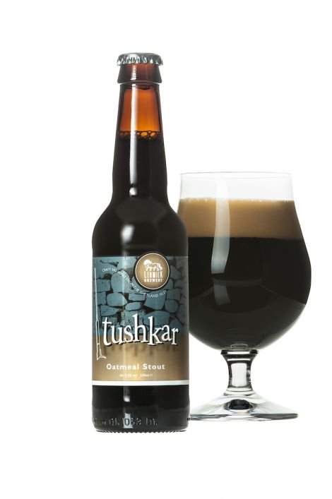 Lerwick's oatmeal stout Tushkar - great up the peat hill.