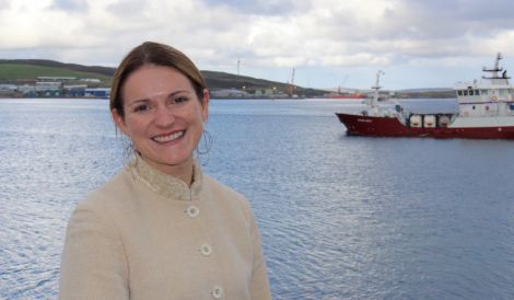 Labour MEP Catherine Stihler in Shetland: "There's a real energy here."