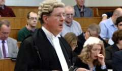 QC Jonathan Mitchell asserted that Carmichael's conduct was personal as well as political because he had admitted that lying about leaking the memo had damaged his own personal standing.