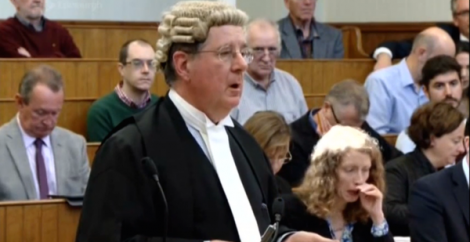 QC Jonathan Mitchell asserted that Carmichael's conduct was personal as well as political because he had admitted that lying about leaking the memo had damaged his own personal standing.