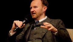 Mark Gatiss, of League of Gentlemen/Sherlock/Doctor Who fame, during Friday night's Q&A at Mareel. Photo: Dale Smith