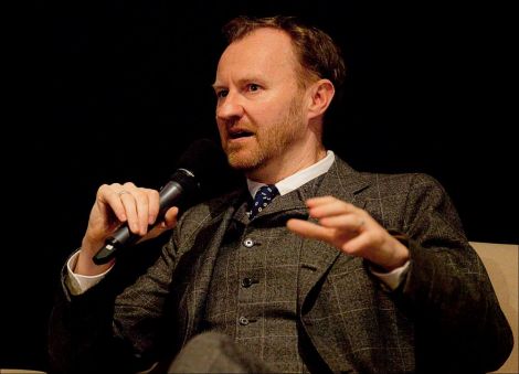 Mark Gatiss, of League of Gentlemen/Sherlock/Doctor Who fame, during Friday night's Q&A at Mareel. Photo: Dale Smith