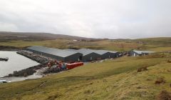 Grieg Seafood Hjaltland this summer opened a high-tech new £15 million hatchery at Girlsta. Photo: Shetnews