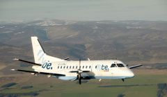 A Loganair Saab 340.