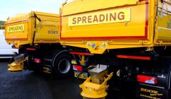 The gritters are ready for action.